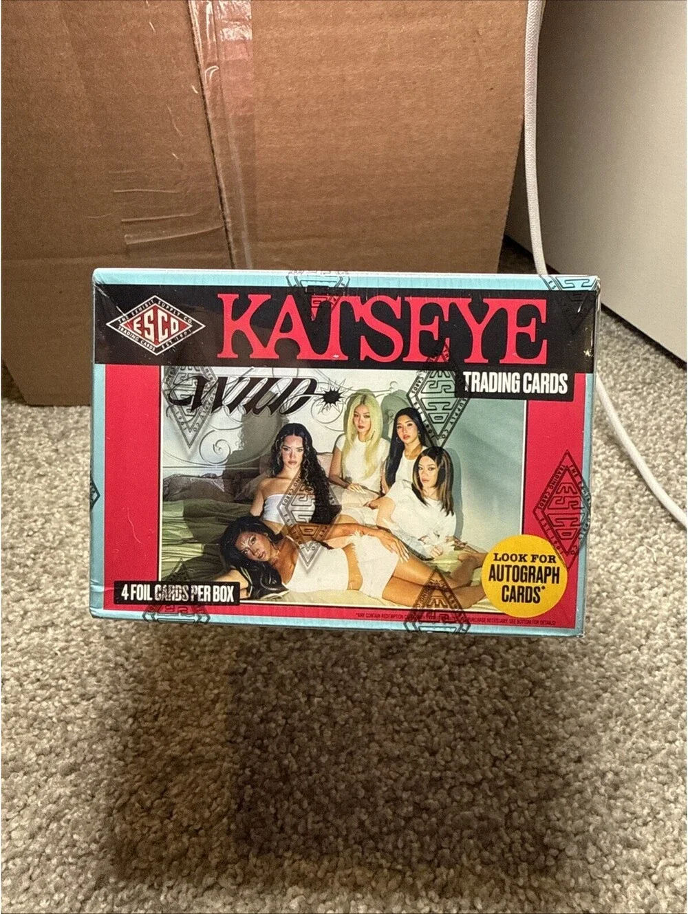 Katseye Esco Wild Trading Cards Target Exclusive Blaster Box Sealed - NEW